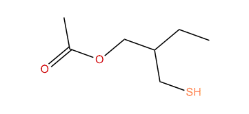 3-Mercapto-2-ethylpropyl acetate